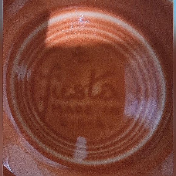 Fiesta Tablewear Co. Full Size 44oz Persimmon Covered Ceramic Teapot - Picture 10 of 16